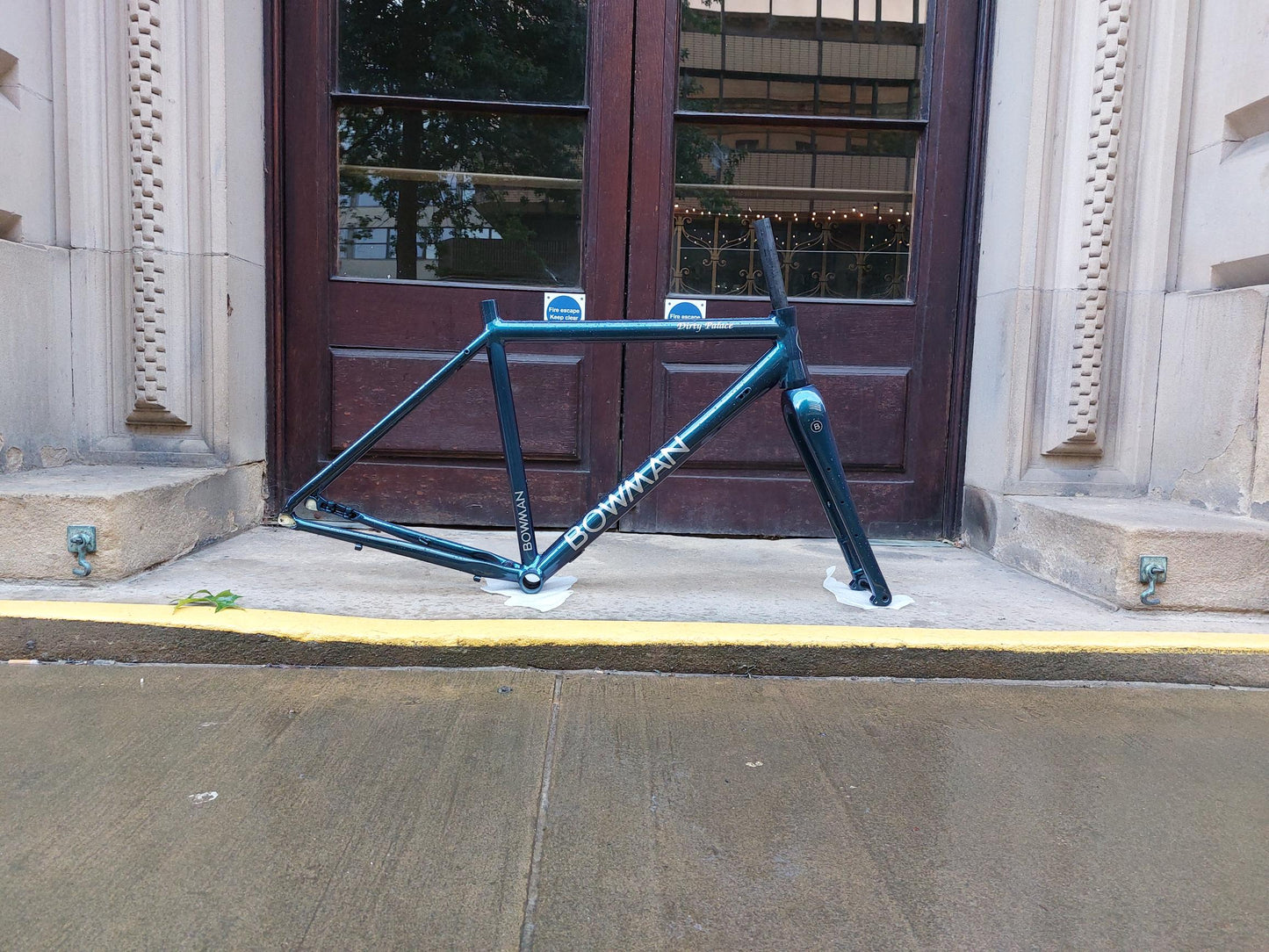 Sample Frame with Defective Decals.