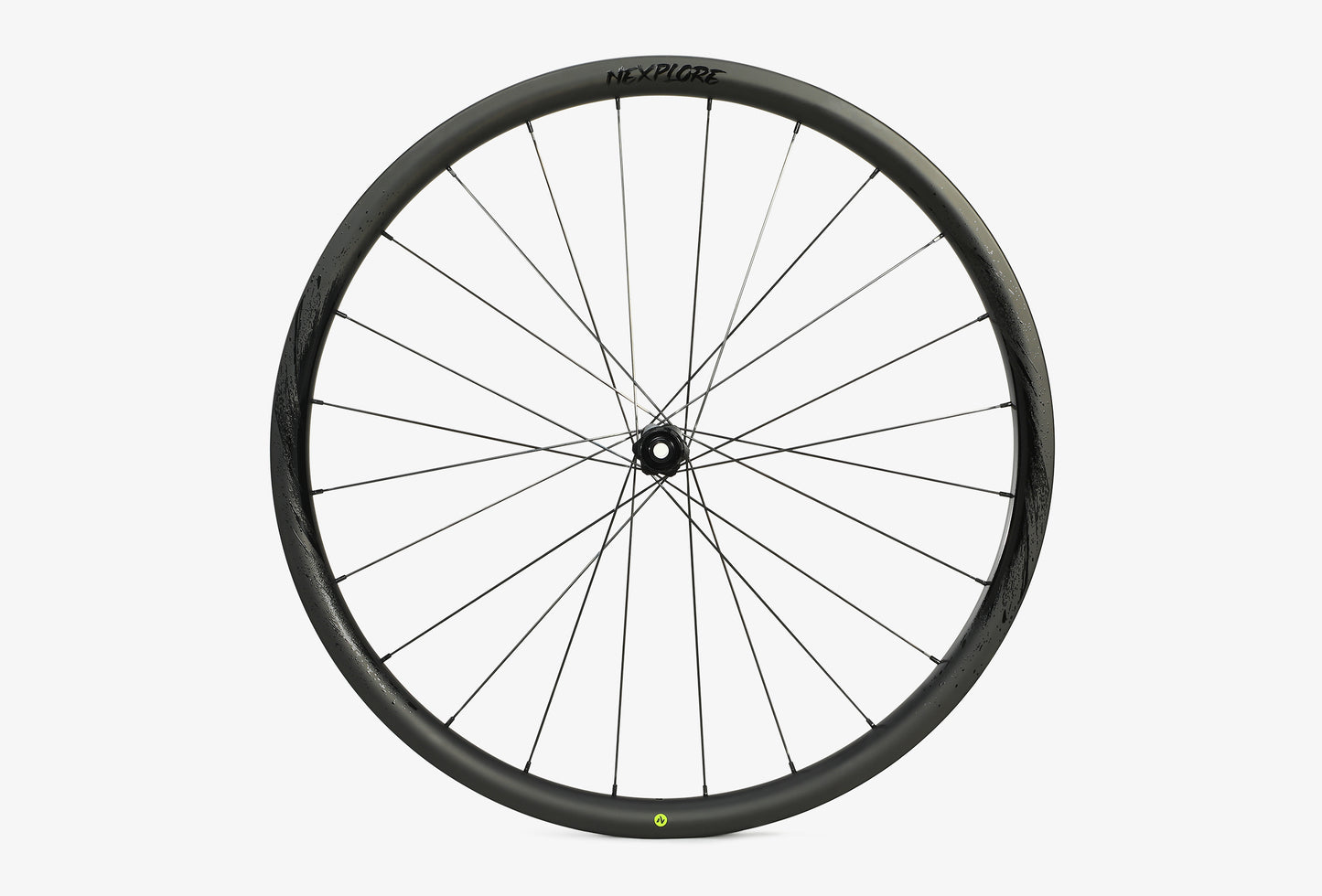 Nexplore Black Disc Wheelset with Ceramic Hub.